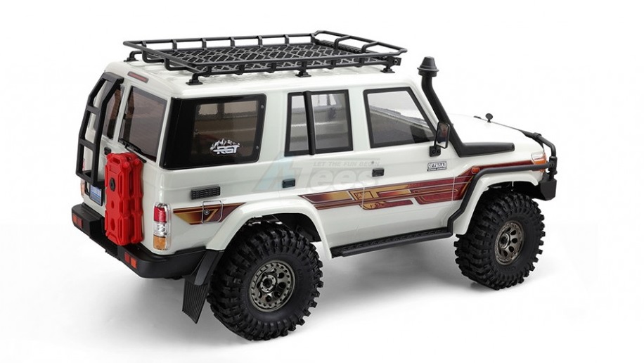 RGT 1/10 Toyota Landcruiser LC76 Rescuer White